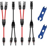 Bluedeer - Solaranschluss sy Zweig Parallel Adapter Kabel Draht Stecker Toolkit für Solarpanel von BLUEDEER