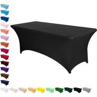 Spandex Tischdecke, 1 Stück 6FT Stretch-Tischdecke, Tischdecke Rechteckige Taillierte, Waschbar und Faltenfrei Tischdecke für Outdoor Veranstaltung Spandex Tischdecke, 1 Stück 6FT Stretch-Tischdecke, Tischdecke Rechteckige Taillierte, Waschbar und Faltenfrei Tischdecke für Outdoor Veranstaltung von BLUEDEER