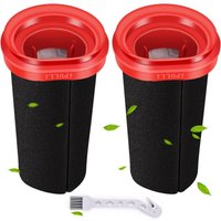 Bluedeer - Staubsauger Filter für Bosch Flexxo Serie 4 BBH3Z0025 BBH3PETGB BBH3211GB 25.2v /21.6V Kabelloser Staubsauger, 2 Stück, Ersetzt 12026520 von BLUEDEER