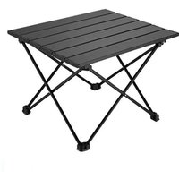 Tragbar Klapptisch, Aluminium Campingtisch Ultra Leichte mit Tasche, Leicht zu Tragen, Klappbar Tisch Präfekt für Camping Picknick Kochen Garten Tragbar Klapptisch, Aluminium Campingtisch Ultra Leichte mit Tasche, Leicht zu Tragen, Klappbar Tisch Präfekt für Camping Picknick Kochen Garten von BLUEDEER
