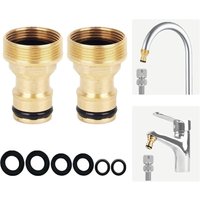 Universal-Küchenarmaturschlauch, 24 mm Anschluss und Ende, Schnellverbinder, Küchenspüle zu Außenschlauch, Universal-Küchenarmatur, für Universal-Küchenarmaturschlauch, 24 mm Anschluss und Ende, Schnellverbinder, Küchenspüle zu Außenschlauch, Universal-Küchenarmatur, für von BLUEDEER