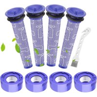 Bluedeer - V7 V8 Filter für Dyson -isinlive 4+4 Kits Ersatzfilter für Dyson V7 V8 Serie Absolute Animal Motorhead Staubsauger, 4 Nachmotorfilter und Bluedeer - V7 V8 Filter für Dyson -isinlive 4+4 Kits Ersatzfilter für Dyson V7 V8 Serie Absolute Animal Motorhead Staubsauger, 4 Nachmotorfilter und von BLUEDEER