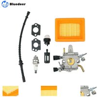 Bluedeer - Vergaser-Luft-Kraftstofffilter für Stihl Fs400 Fs450 Fs480 Sp400 Zama Bluedeer - Vergaser-Luft-Kraftstofffilter für Stihl Fs400 Fs450 Fs480 Sp400 Zama von BLUEDEER