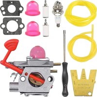 WT-875 Vergaser für Poulan Pro BVM200C BVM200VS P200C GBV325 P325 Lüfter, für Craftsman 25Cc 210 Mph 200 Mph Gasventilator, für McCulloch GBV325 von BLUEDEER