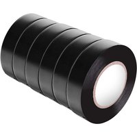 Bluedeer - Wasserdicht Elektrisches Isolierband, 6 Stück Selbstklebendes Isolierband, 16mm Elektriker Klebeband Schwarz für Verdrahtungsprojekte und Bluedeer - Wasserdicht Elektrisches Isolierband, 6 Stück Selbstklebendes Isolierband, 16mm Elektriker Klebeband Schwarz für Verdrahtungsprojekte und von BLUEDEER