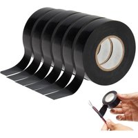Wasserdicht Elektrisches Isolierband, 6 Stück Selbstklebendes Isolierband, Elektriker Klebeband Schwarz für Verdrahtungsprojekte und Reparaturen Wasserdicht Elektrisches Isolierband, 6 Stück Selbstklebendes Isolierband, Elektriker Klebeband Schwarz für Verdrahtungsprojekte und Reparaturen von BLUEDEER
