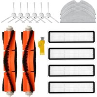 Zubehör Kit Ersatz für Dreame D9 Dreame L10 Pro Dreame D9 Max Dreame D9 Pro Roboter Staubsauger 15 Packungen 2 Hauptbürsten, 4 Filter, 6 von BLUEDEER