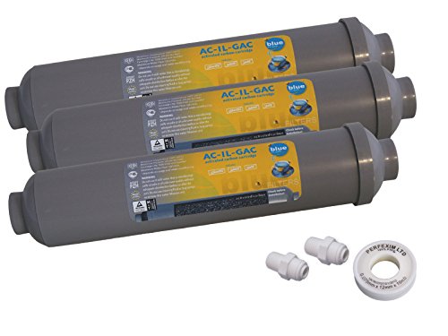 BLUEFILTERS GmbH BF-3. Wasserfilter für Samsung, LG, Side by Side Kühlschrank externer Filter 3 STK. Kühlschrankfilter BLUEFILTERS GmbH BF-3. Wasserfilter für Samsung, LG, Side by Side Kühlschrank externer Filter 3 STK. Kühlschrankfilter von BLUEFILTERS GmbH