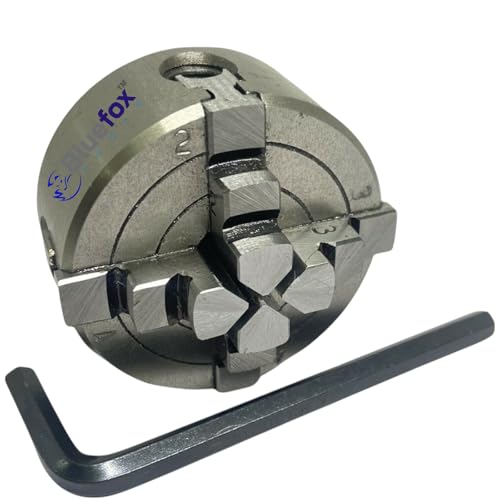 Drehfutter 50mm Unabhängige 4-Backenmontage Unimat Gewinde M12x1,0 | Bluefox Tools von BLUEFOX TOOLS