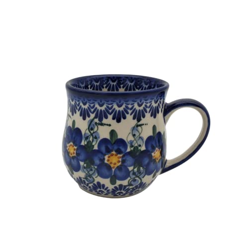 BLUESTAMP Klassische Handbemalte Bunzlauer Keramik Becher 300 ml, 053-003 von BLUESTAMP