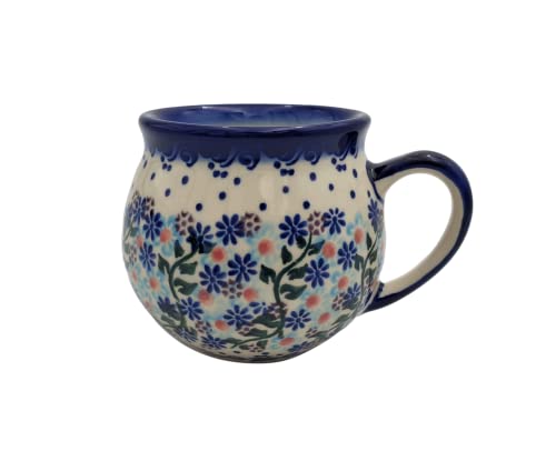 BLUESTAMP Klassische Handbemalte Bunzlauer Keramik Becher 300 ml, 524-111 von BLUESTAMP