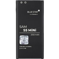 Akku Ersatz kompatibel mit Samsung Galaxy S5 Mini 2100 mAh Austausch Batterie G800F - Bluestar von BLUESTAR