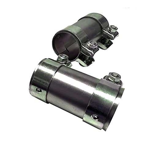 ROHRVERBINDER + Doppelschelle AUSPUFF ABGASANLAGE UNIVERSAL 125 mm Länge [Ø 40 mm] 3920.10125 von BLUETECH