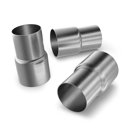 Universal Rohr Reduzierstück von Ø 38 mm bis Ø75 mm Auspuff Adapter zum anschweissen Reduzierung Verbindungsstück Rohrreduzierung Abgasanlage Rohrverbinder (Ø 55 mm auf Ø 60mm [innen]) von BLUETECH