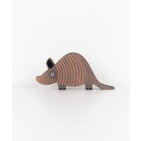 Armadillo - Handbemalte Holzfigur Fürs Kinderzimmer von BLUETOUCANUK