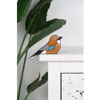 Handgemachter Eichelhäher Vogel Regal Dekor - Türtopper Handgemachter Eichelhäher Vogel Regal Dekor - Türtopper von BLUETOUCANUK