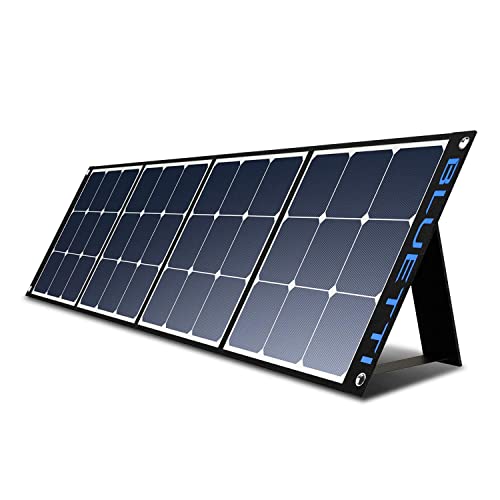 BLUETTI Solar Panel 120W Solar Panel Solar Charger Solar Cell with MC-4 Output for Portable Power Station(AC50S,EB55,EB70,AC200MAX,AC300) Solar Generator Camping Caravan Garden Shed Travel Boat von BLUETTI