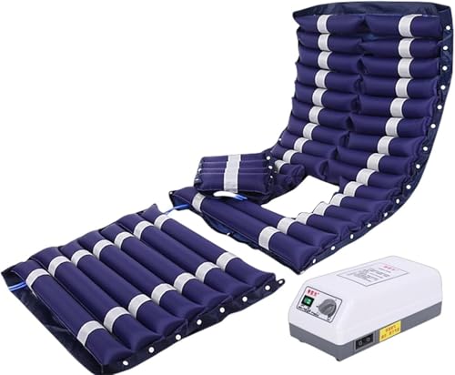 BLUEZY Dekubitus Matratze, Anti-Dekubitus-Matratze Mit Wechseldrucksystem Für Langzeitpflege 200X90cm Wasserdicht Luftmatrazenbett Für Bettlägerige, Pflegebett, Leicht Zu Reinigen F BLUEZY Dekubitus Matratze, Anti-Dekubitus-Matratze Mit Wechseldrucksystem Für Langzeitpflege 200X90cm Wasserdicht Luftmatrazenbett Für Bettlägerige, Pflegebett, Leicht Zu Reinigen F von BLUEZY