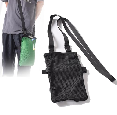 BLUEZY Drainagebeutel Halter, Urindrainagebeutel-Abdeckung, Katheter-Beinbeutelhalter, Urinbeutel Tasche, Mesh-Urinbeutelabdeckung Mit Verstellbarem Riemen Für Zuhause Reisen Rollstuhl C von BLUEZY