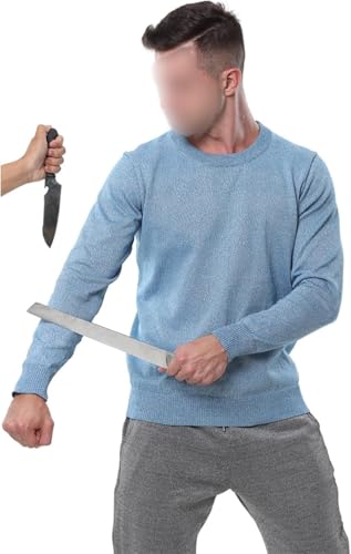 BLUEZY Schnittfeste Kleidung Der Stufe 5, Verdeckte Stichsichere Weste, Stichschutzweste Security, Taktische Leichte Sicherheitsschutzweste Für Unisex, Leicht Und Atmungsaktiv M von BLUEZY