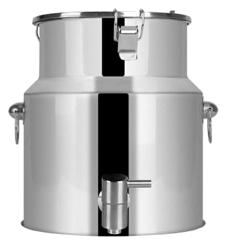 Edelstahl Luftdichte Milchkanne Mit Deckel Milchkannen Milcheimer Mit Wasserhahn Verdickte Luftdichte Milch Eimer Milk Bucket Für Aufbewahrung Von Flüssigkeiten 14L Edelstahl Luftdichte Milchkanne Mit Deckel Milchkannen Milcheimer Mit Wasserhahn Verdickte Luftdichte Milch Eimer Milk Bucket Für Aufbewahrung Von Flüssigkeiten 14L von BLUEZY