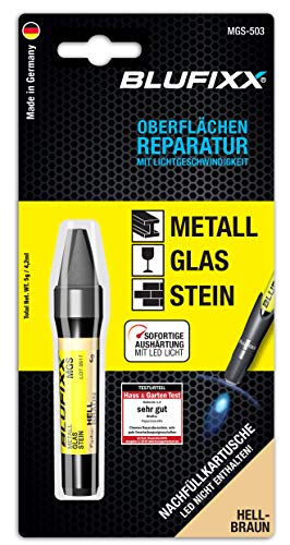 BLUFIXX Smart-Repair MGS Kartusche HELLBRAUN 5g DE BLUFIXX Smart-Repair MGS Kartusche HELLBRAUN 5g DE von BLUFIXX