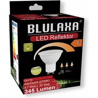 LED-SMD-Reflektorlampe, GU10, eek: f, 4,7W, 345lm, 2700K - Blulaxa von BLULAXA