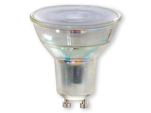 GU10 LED Lampe 5 Watt Strahler Spot Glaskörper wie Halogen von BLULAXA