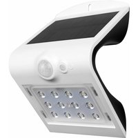 Blulaxa - Solar-LED Wandleuchte 48552 mit Sensor, 1,5W, weiß von BLULAXA