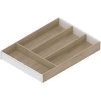 Ambia-Line Besteckeinsatz Besteckkasten 425x300x50mm, Bardolino Eiche Stahl - Blum von BLUM