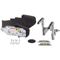 BLUM® AVENTOS HS Kraftspeicher Set Typ E anthrazit Korpushöhe 526 - 675 mm Frontgewicht 5 - 13 kg von BLUM