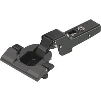 Clip top Standardscharnier 110° Mittelanschlag o. Feder, Topf inserta, onyxschw. - Blum von BLUM