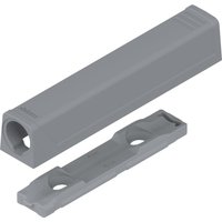 Blum TIP-ON Adapterplatte für Türen, Langversion, gerade Platingrau Blum TIP-ON Adapterplatte für Türen, Langversion, gerade Platingrau von BLUM