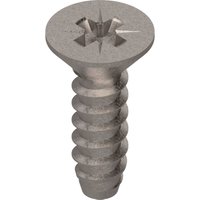 Blum Senkblechschrauben 3,5x12mm Pozidrive für Dübel, vernick. von BLUM