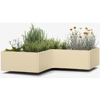Blumfeldt - modulares 8-teiliges Hochbeet aus robustem 1,0 mm Stahl mit Verstarkungsteilen - pulverbeschichtet & wetterfest - einfache Selbstmontage Blumfeldt - modulares 8-teiliges Hochbeet aus robustem 1,0 mm Stahl mit Verstarkungsteilen - pulverbeschichtet & wetterfest - einfache Selbstmontage von BLUMFELDT