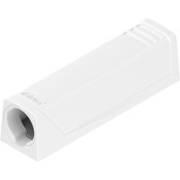 Tip-On Adapterplatte, für Türen, gerade (20/17 mm), seidenweiß - Blum von BLUM