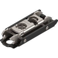 Clip Montageplatte, gerade 20/32 mm, 0 mm, onyxschwarz, gerade 20/32 mm, 0 mm, onyxschwarz - Blum von BLUM