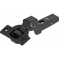 Clip top otion onyx Möbel Scharnier 110°, 18mm gekröpft Feder,Schrauben - Blum von BLUM