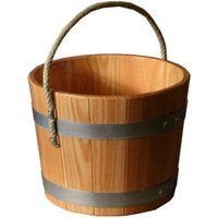 Sauna-Aufgusseimer 5 L Lärche mit Hanftrageseil Sauna-Aufgusseimer 5 L Lärche mit Hanftrageseil von BLUMENBERG GMBH