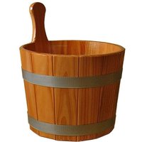 Sauna-Aufgusskübel / Saunaeimer aus Lärche hygieneversiegelt 5 Liter von BLUMENBERG GMBH