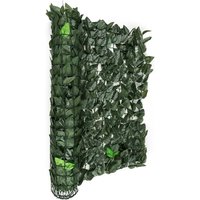 Blumfeldt - Fency Dark Leaf Sichtschutzzaun Windschutz 300x150 cm dunkelgrün Mix von BLUMFELDT
