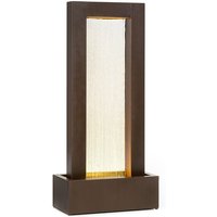 Blum - Skyriver Gartenbrunnen Zimmerbrunnen Indoor Outdoor led Warmweiß 10 m Kabel verzinkt Bronze-Optik - Rost von BLUM