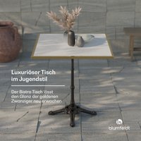 Blumfeldt - stabiler Klapptisch mit echter Marmortischplatte - witterungsresistent & pflegeleicht - ideal als Camping- oder Gartentisch - einfache Blumfeldt - stabiler Klapptisch mit echter Marmortischplatte - witterungsresistent & pflegeleicht - ideal als Camping- oder Gartentisch - einfache von BLUMFELDT