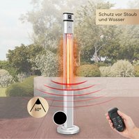Heat Guru Plus Infrarot-Heizstrahler 2000W 3 Heizstufen Fernbedienung - Blumfeldt von BLUMFELDT