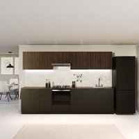 Küchenschrank Mit Arbeitsplatte - Moderner Spülenunterschrank Mit 30 mm mdf, Soft-Close-Scharniere, Verstellbare ABS-Füße, Melaminbeschichtet, von BLUMFELDT
