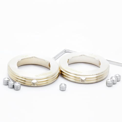 BLUMKRAFT Adapter aus Metall, kompatibel mit Caleffi (Prototyp) auf M30 x 1,5 – kompatibel mit Thermostat M30 x 1,5 Stecker (Typ Tado, AVM, Homematic, Fritz) von BLUMKRAFT