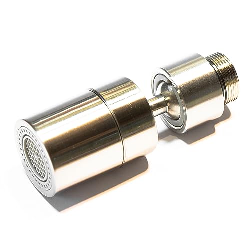 BLUMKRAFT Luftsprudler Metall Gebürstetes Nickel kompatibel mit IKEA M18.5 Armaturen. Um 360 Grad drehbar und um 80 Grad neigbar. Eingebauter Filter. BLUMKRAFT Luftsprudler Metall Gebürstetes Nickel kompatibel mit IKEA M18.5 Armaturen. Um 360 Grad drehbar und um 80 Grad neigbar. Eingebauter Filter. von BLUMKRAFT