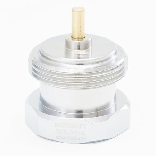 BLUMKRAFT Metalladapter für ARMAL Heizkörper M24 x1.5 Prototype auf M30 x 1.5 für Thermostat/Thermostatkopf M30x1.5 Stecker BLUMKRAFT Metalladapter für ARMAL Heizkörper M24 x1.5 Prototype auf M30 x 1.5 für Thermostat/Thermostatkopf M30x1.5 Stecker von BLUMKRAFT
