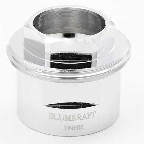 BLUMKRAFT Metalladapter für M20 Heizkörper, kompatibel mit DANFOSS Serie 2 bis 1998 auf M30 x 1.5 für Thermostat/Thermostatkopf M30x1.5 Stecker von BLUMKRAFT