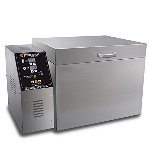 4000g Kaffeeröster Maschine Elektrischer Bohnenröster Timing Temperatur Einstellbar Rostfreier Stahl Kaffeebohnen-Röstmaschine Zum Backen Von Kaffee, Kastanien, Erdnüssen, Getreide von BLUNOA